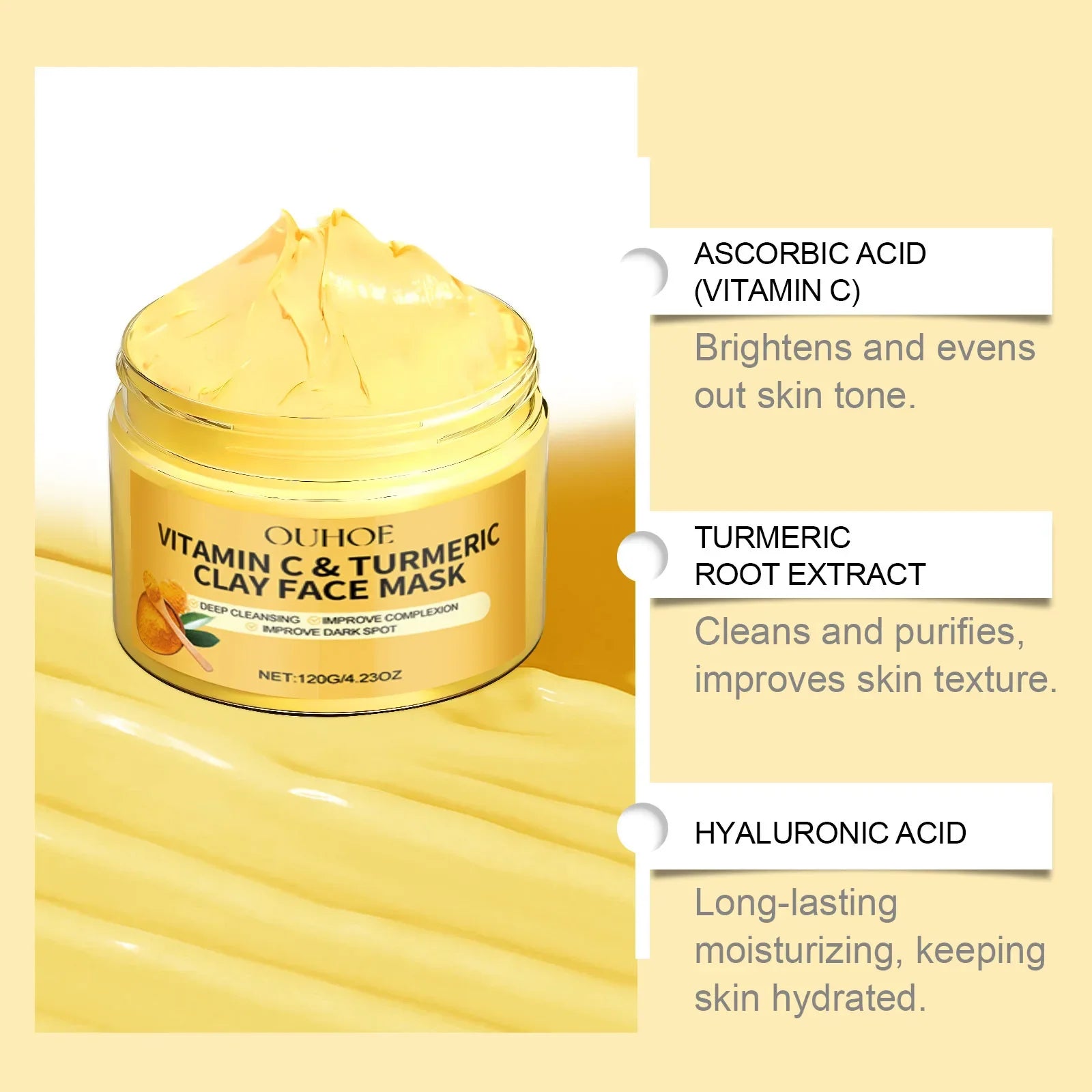 Vitamin C Turmeric Mud Mask