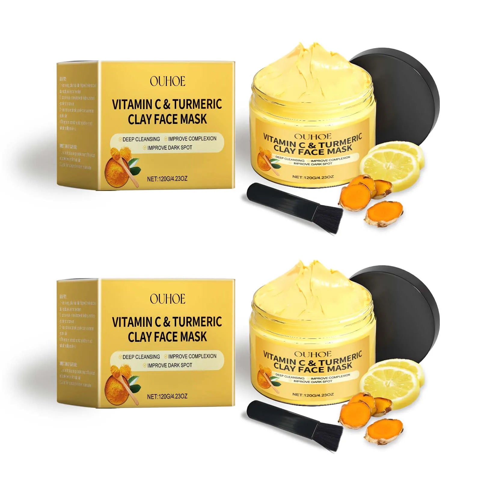 Vitamin C Turmeric Mud Mask