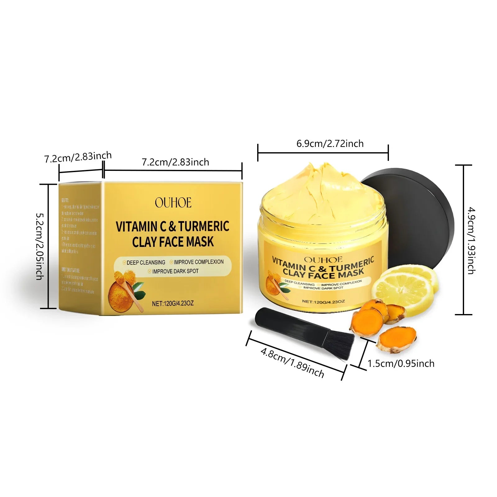 Vitamin C Turmeric Mud Mask