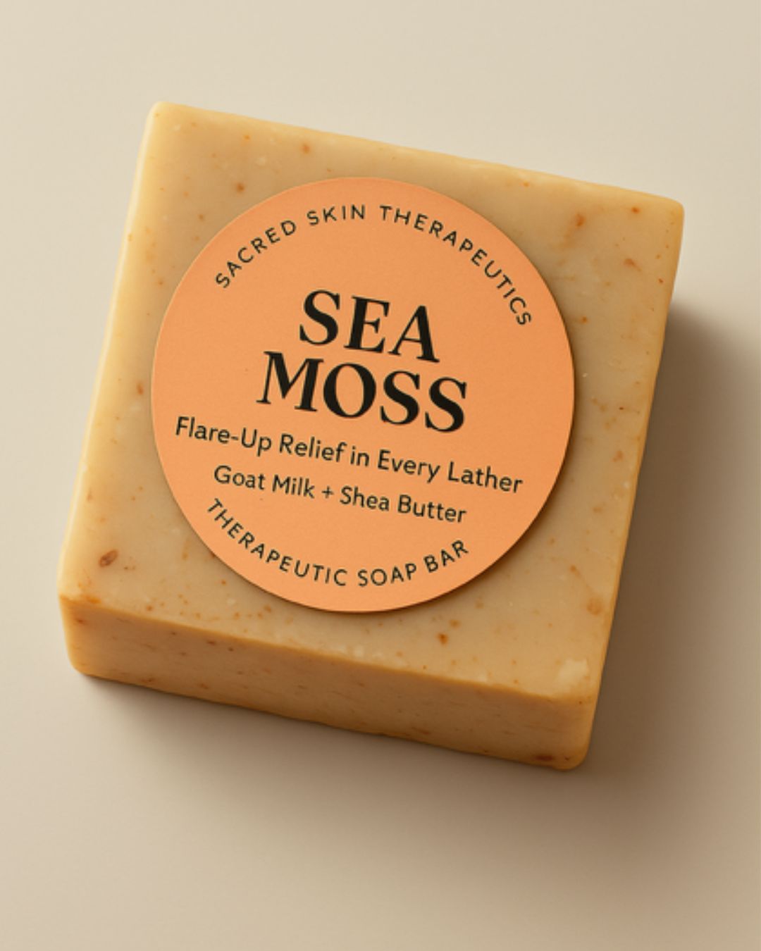 🌿 Sea Moss Therapeutic Soap: